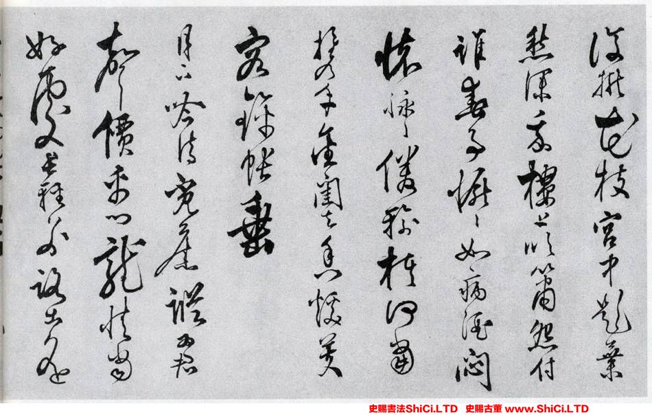 ﻿鄭天鵬《草書和張南湖詩卷》書法字帖真跡（共20張圖片）