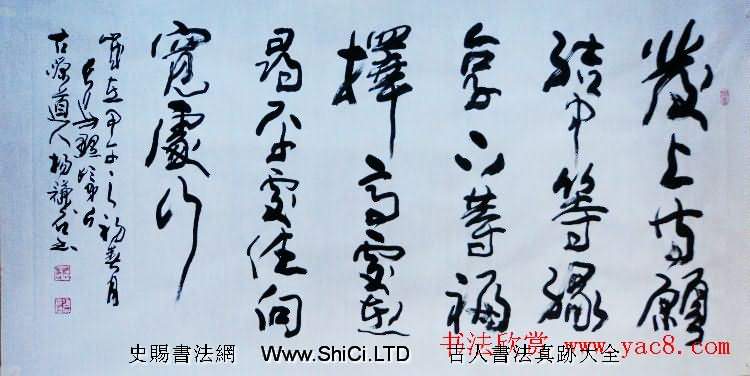 西安碑林書院院長楊謙石書法作品真跡欣賞（共56張圖片）