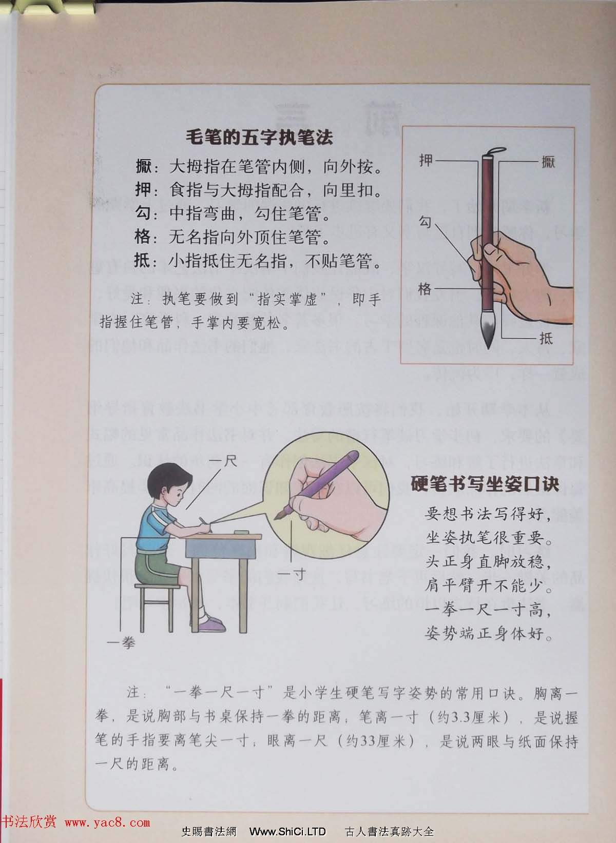 硬筆行楷書法教材字帖《書法練習指導六年級上冊》（共54張圖片）