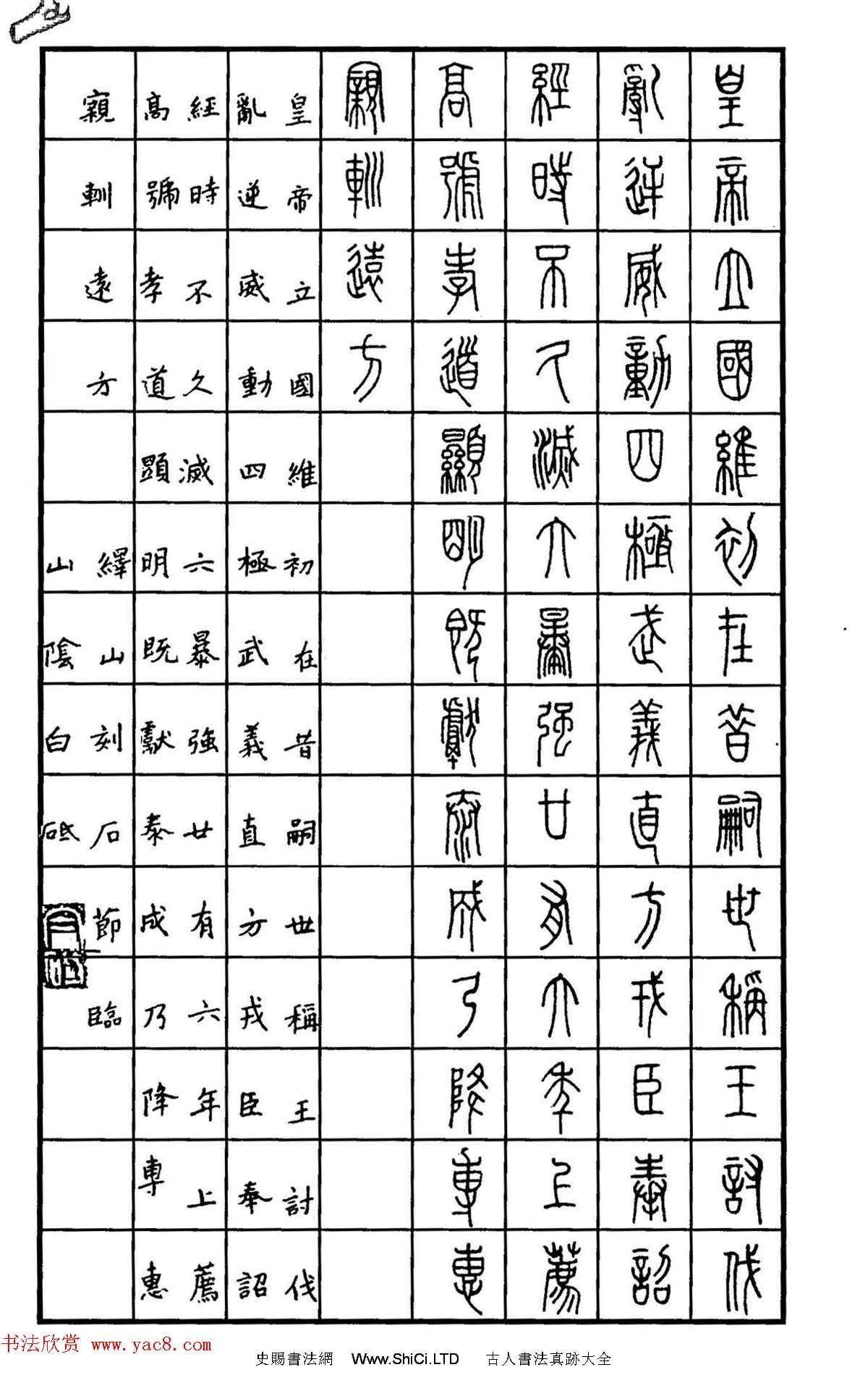 鋼筆書法作品真跡集《篆書名家精品欣賞》（共46張圖片）