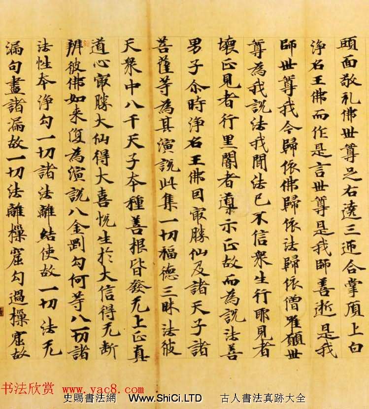 日本奈良寫經極品之作《集一切福德三昧經卷第二》（共40張圖片）