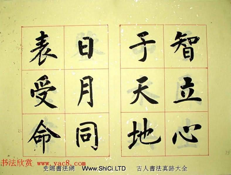 楊涵之楷書冊頁《黃河金岸賦》