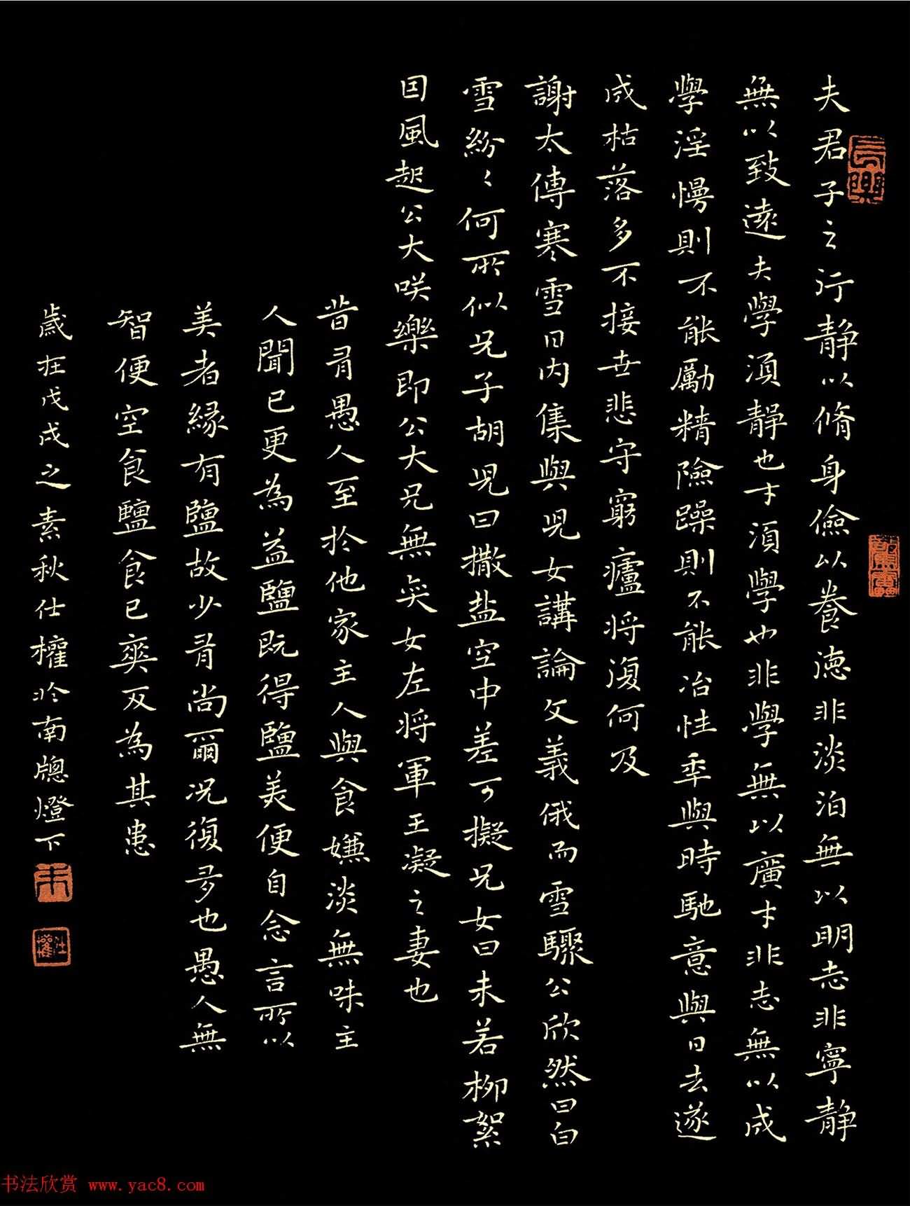 「品翰堂杯」第五屆中國硬筆書法公開賽獲獎作品真跡欣賞（共65張圖片）