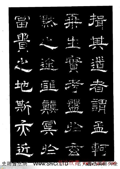 陸尚賓隸書欣賞《楊孝恭碑》