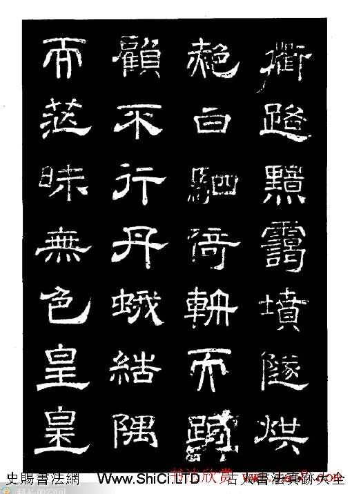 陸尚賓隸書欣賞《楊孝恭碑》