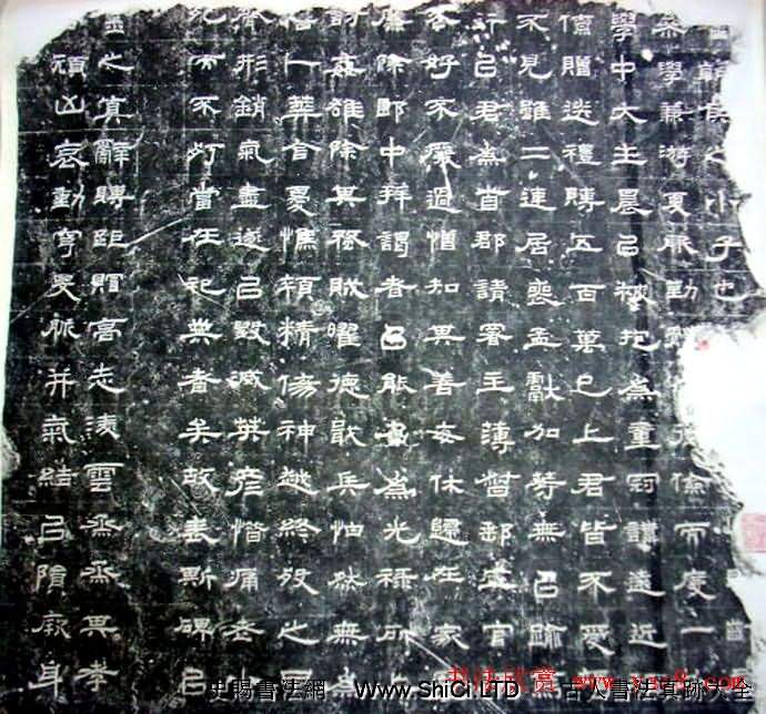 漢代隸書《朝侯小子碑殘石》（共6張圖片）